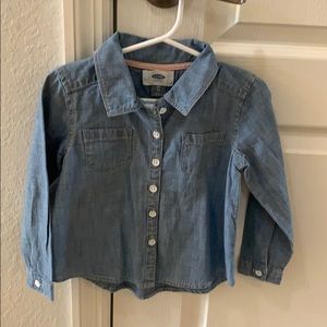 Old navy denim shirt